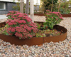 Kantstål Corten 12 cm r=28 cm