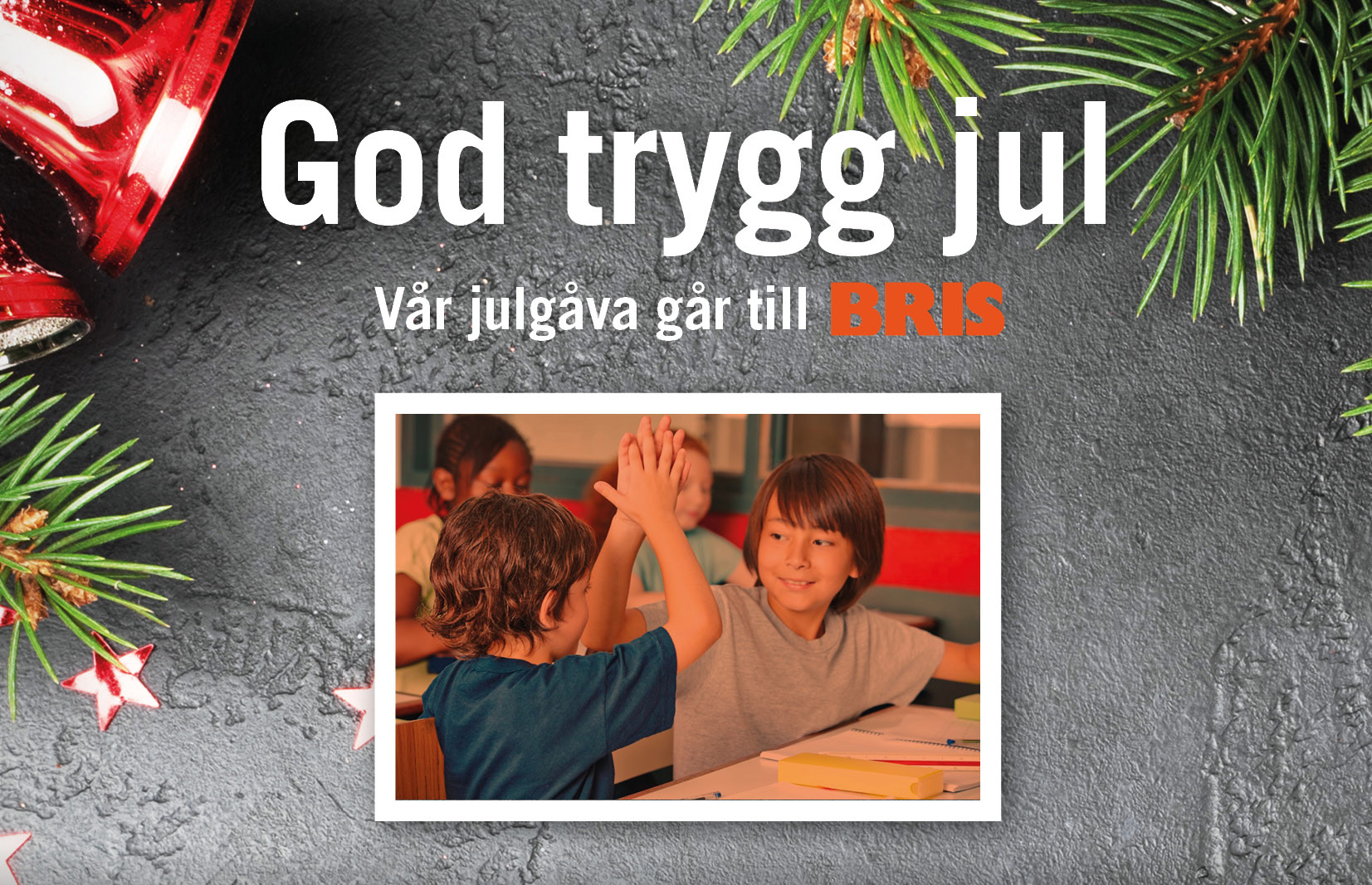 Julkort – Gåva till BRIS