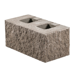 Hörnblock till mursten Compac Plus i grått.